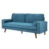 Levede Sofa Fabric 3 Seater Futon Couch Armchair Lounge Recliner Living Room
