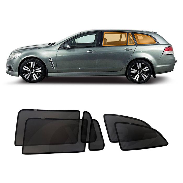 Rear Port Window Sun Shades for Holden Calais Wagon 2006-2017  Car Sunshade Blind Mesh