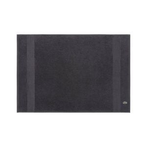 Lacoste LLECROCO Cotton Bath Mat Bitume 50x70cm - Grey