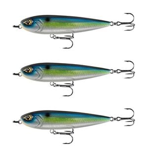 3x 13 Fishing 94mm Navigator Topwater Pencil Bait Fishing Lures - Stunner