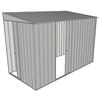 Build-a-Shed 1.5 x 3 x 2m Single Sliding Side Door Skillion Shed - Zinc