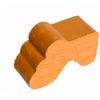 Northcote Pottery 9cm Terracotta Italian Pot Feet