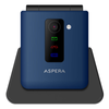 Aspera F50 2.4" Flip Phone 128MB/48MB - Midnight