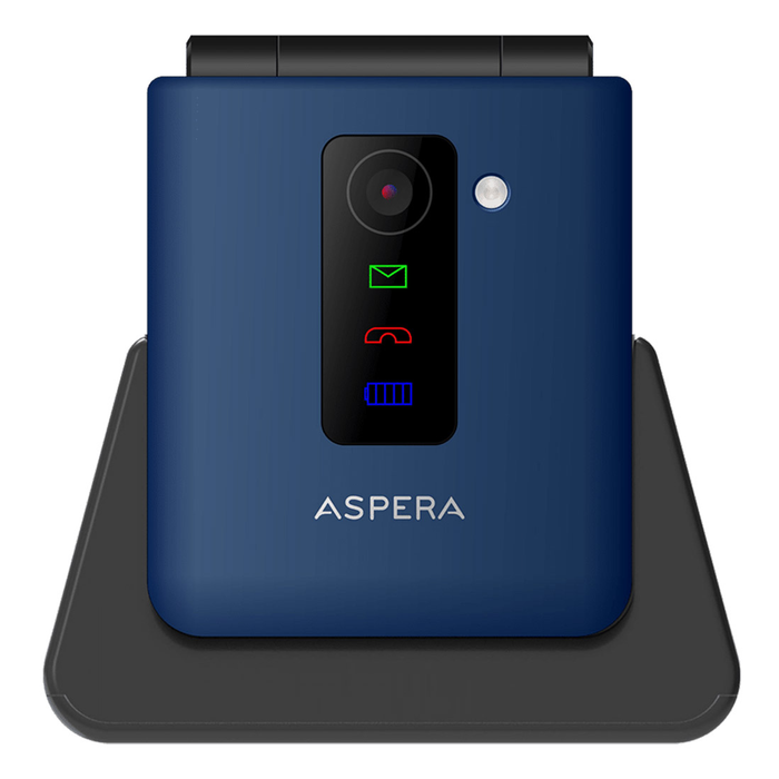 Aspera F50 2.4" Flip Phone 128MB/48MB - Midnight