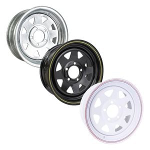 Sunrise 14" Sunraysia Steel Rim - Holden Ht, Galvanised - Wrht14g