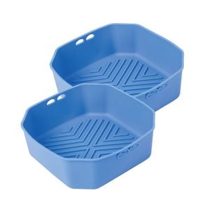 Healthy Choice Air Fryer Bpa-free Multi-purpose Silicone Liners, 2-pack