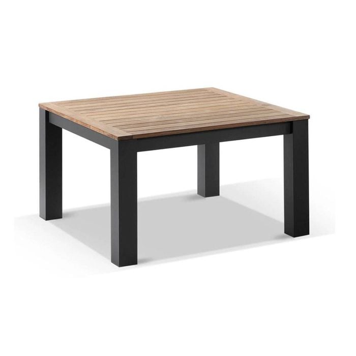 Bay Gallery Furniture Balmoral Outdoor Low Dining Coffee Table Charcoal