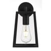 Telbix Black Cantena 15 Exterior Wall Bracket