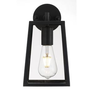 Telbix Black Cantena 15 Exterior Wall Bracket