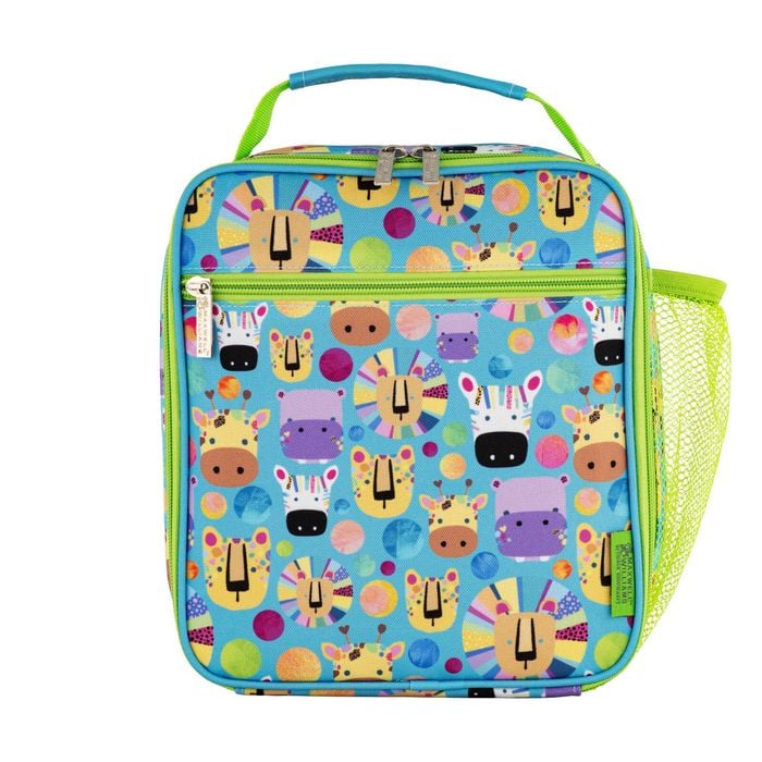 Maxwell & Williams Kasey Rainbow Critters Insulated Children's Lunch Bag Blue