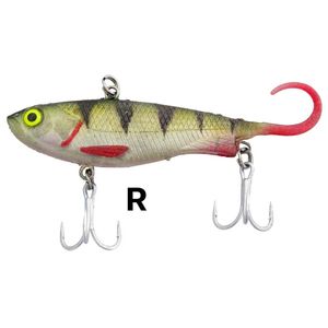 Zerek Lure Fish Trap 110mm 30g Soft Vibe Fishing Lure Redfin/R