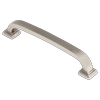 Kaboodle 128mm Brushed Nickel Turbo Kitchen Handle
