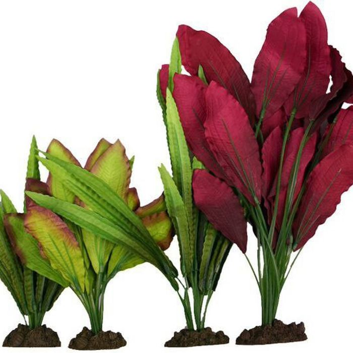 Aqua One Value Silk Plant Mix 1 - 4pk  (24241)