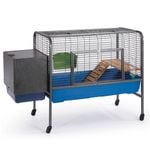 Raised on Castor Rabbit Cage Guinea Pig Hutch Hutch Cat