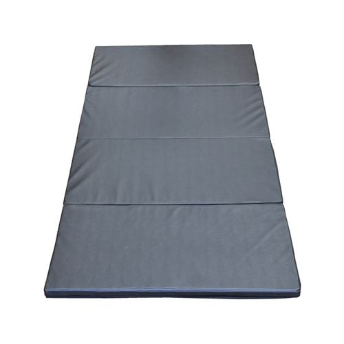 Large 240cm X 120cm X 4cm Gymnastics Folding Gym Exercise Yoga Mat Black Bunnings Australia