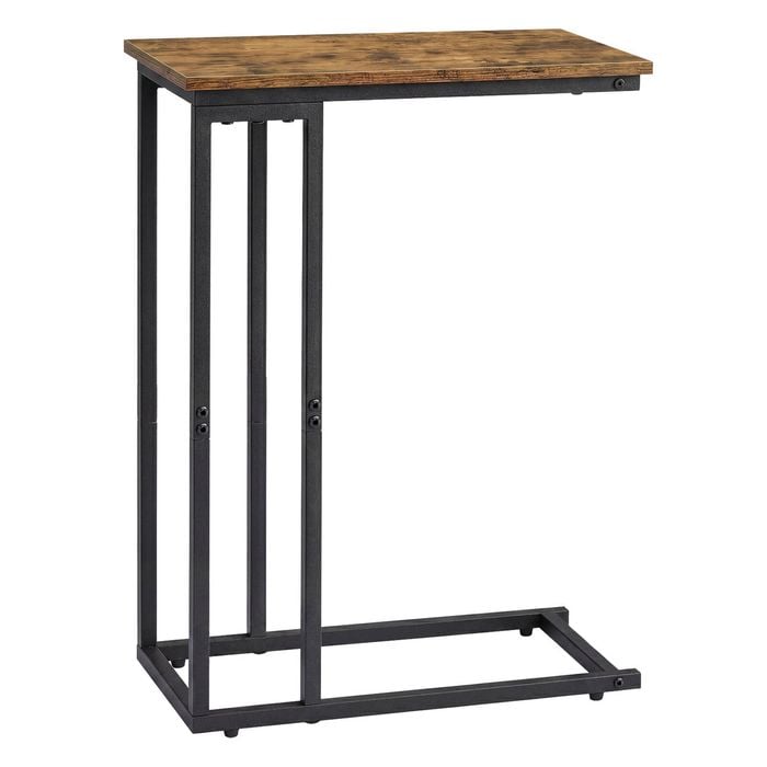 Levede C Shaped Side Table Waterproof Couch Coffee Laptop End Table Metal Frame