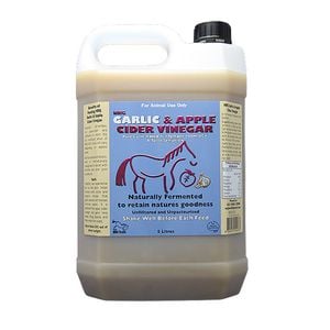 Nrg Garlic & Apple Cider Vinegar Natural Fermented Horse Supplement 5L