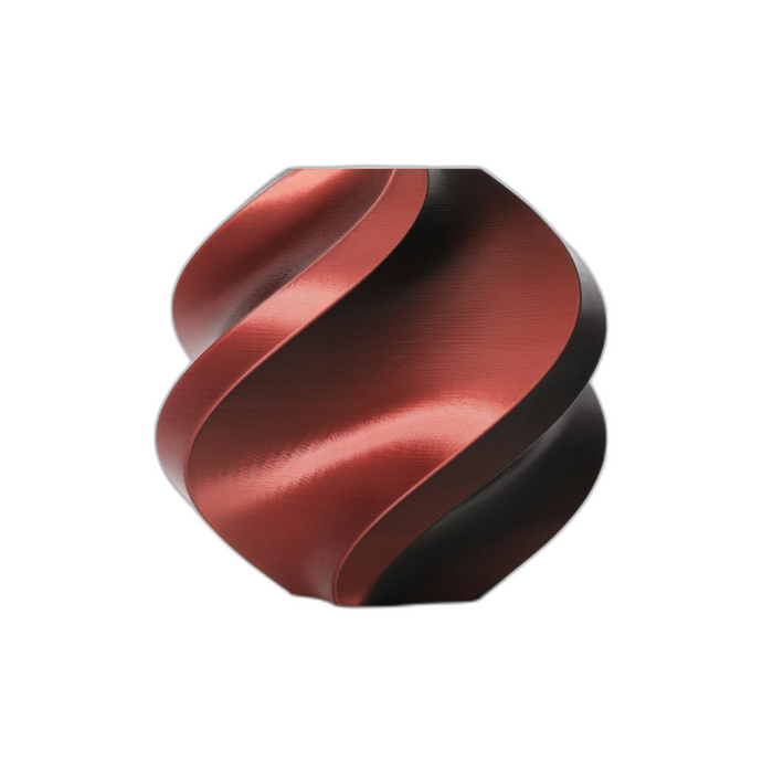 Bambu Lab PLA Silk Dual Colour Velvet Eclipse (Black-Red) (Spool)