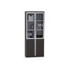Modern Furniture XANDER 2 Door Display Cabinet 80cm - Black