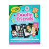 Crayola Foodie Friends DIY Crafting Scratch Art Activity Folder