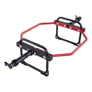 VEVOR Trap Bar Hex Bar Black and Red for Strength Training Equipment