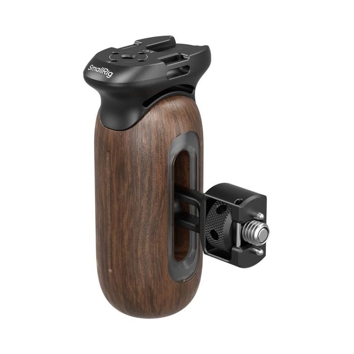 Smallrig Wooden Side Handle With Two-in-one Locating Screw 5238