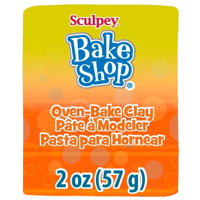 Sculpey 57g Orange Bake Shop Clay
