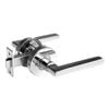 Delf Polished Stainless Madrid Privacy Lever Set