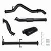 Ignite Exhausts Turbo Back For Mitsubishi Ml Triton 3.2l 3" Cat & Muffler Black Aluminised Steel