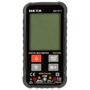 DETA 600V True-RMS Digital Multimeter