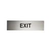 Sandleford 200 x 50mm Stainless Steel Exit Sign
