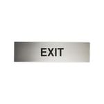 Sandleford 200 x 50mm Stainless Steel Exit Sign