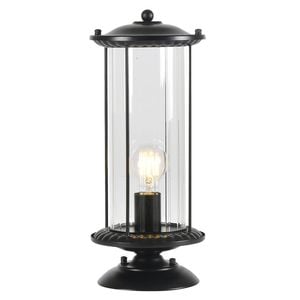 Vencha Watford Exterior Pillar Mount - Black