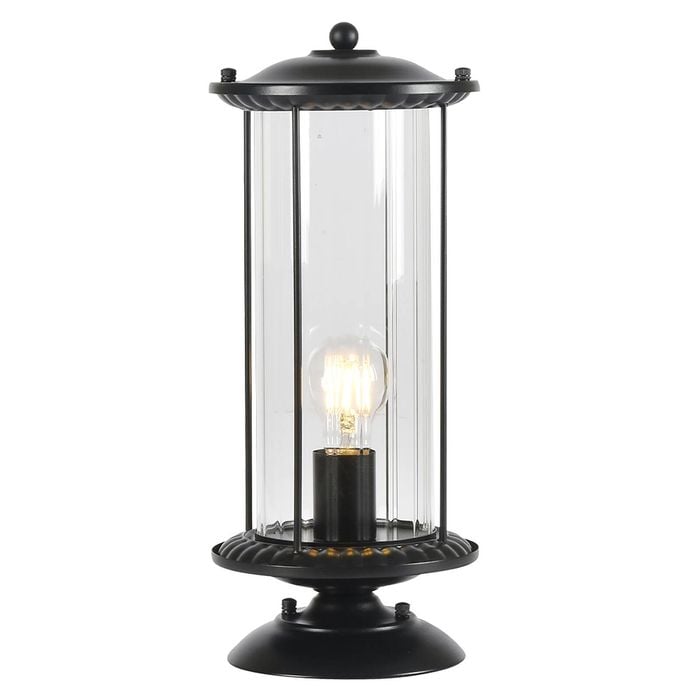 Vencha Watford Exterior Pillar Mount - Black