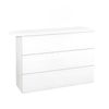 Lauft Reception Office Desk Counter With Cabinet Drawer Front Desk Lobby Table