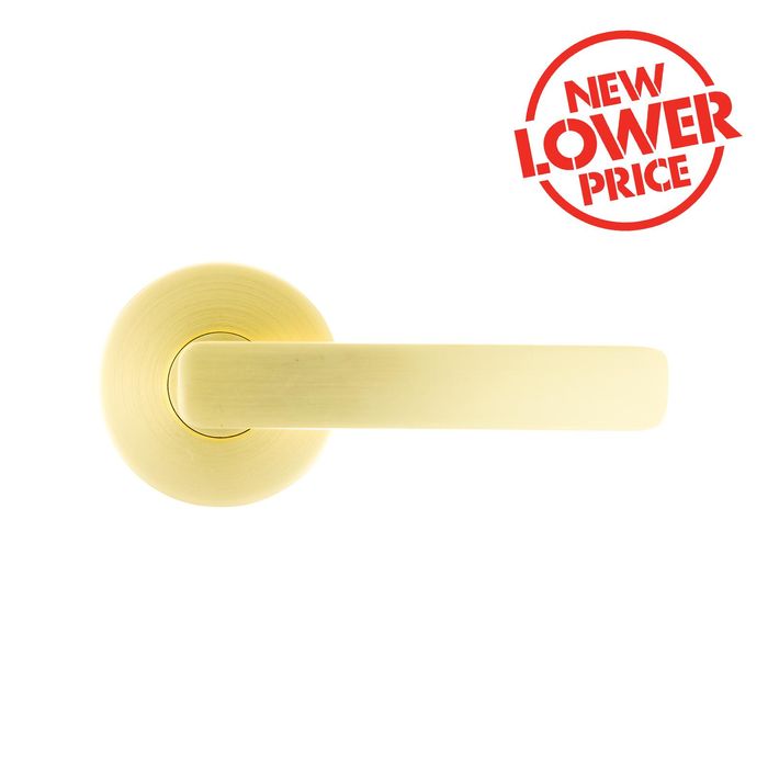 Ikonic Brushed Brass San Fran Dummy Lever