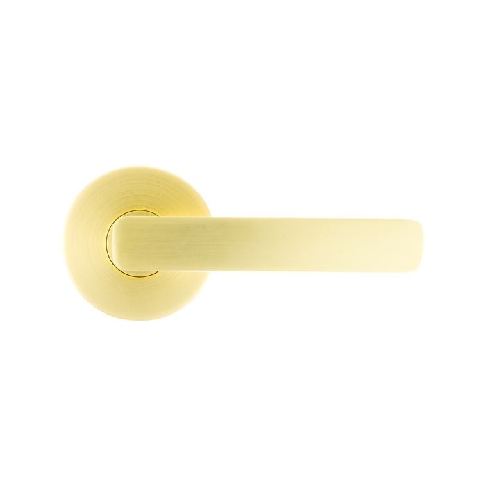 Ikonic Brushed Brass San Fran Dummy Lever