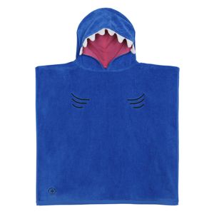 Coconut Grove Finn the Shark Kids Hooded Towel