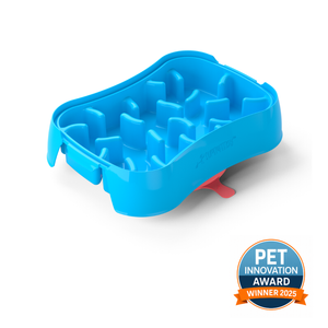 Super Feedy Slow Feeder Dog Bowl - Blue