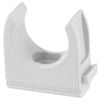 DETA 25mm PVC Conduit Mounting Clip Grey - Single Pack