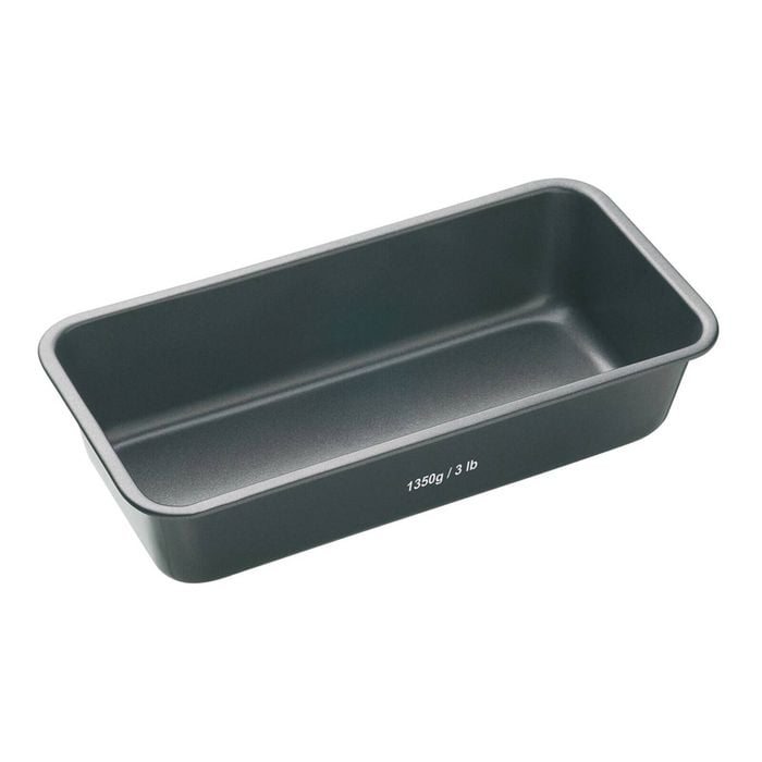 Mastercraft 28x13cm Heavy Base Non-Stick Loaf/Bread Pan Large - Black