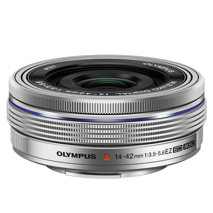 OM System 14-42mm EZ f/3.5-5.6 Pancake - Silver