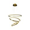 3 Ring LED Pendant Light - Delessi Saturno - Gold