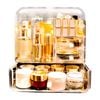 SOGA Transparent Cosmetic Storage Box Clear Makeup
