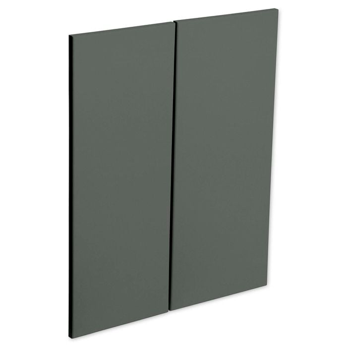 Kaboodle Matchamisu Modern Corner Wall Cabinet Doors - 2 Pack - Modern