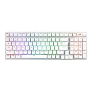 Asus Rog Strix Scope Ii 96 Wireless Gaming Keyboard - Moonlight White [rog Strix Scope Ii 96 Wl Snow Switch Wht]