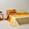 Yellow Ombre 100% Cotton Bedding Sheet Set - King Size