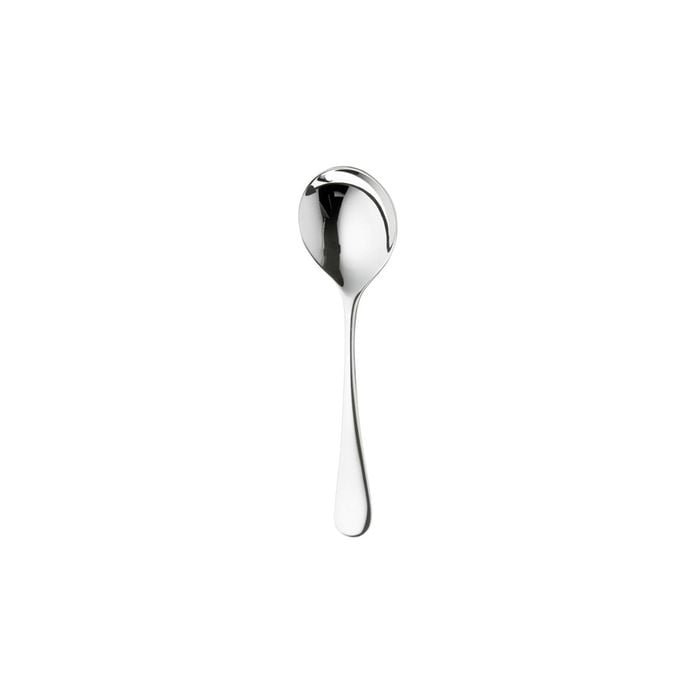 Robert Welch Radford Utensils Collection Round Bowl Soup Spoon - Stainless Steel