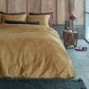 Vtwonen Queen Yellow  Blurred Lines Yellow Cotton Sateen Quilt Cover Set