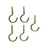 Everhang 15mm Brass Plated Cup Hook - 5 Pack